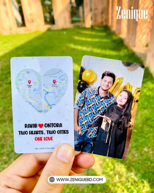 Location Love Wallet Card — Zenique Bangladesh