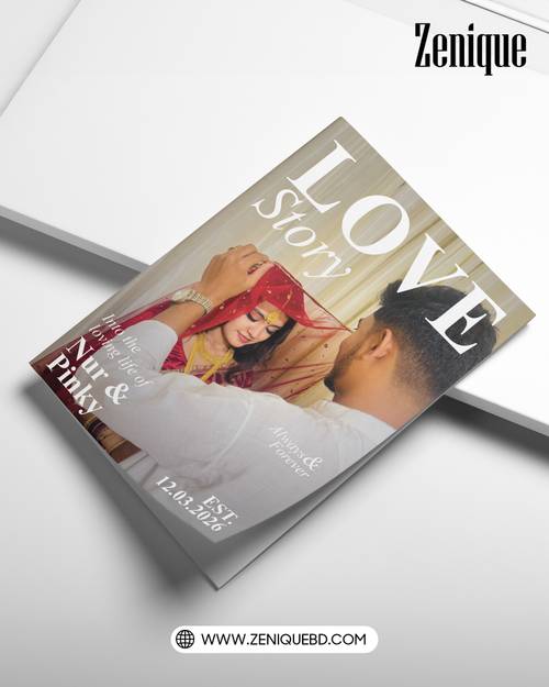 Love Magazine – Personalized Memory Book — Zenique Bangladesh